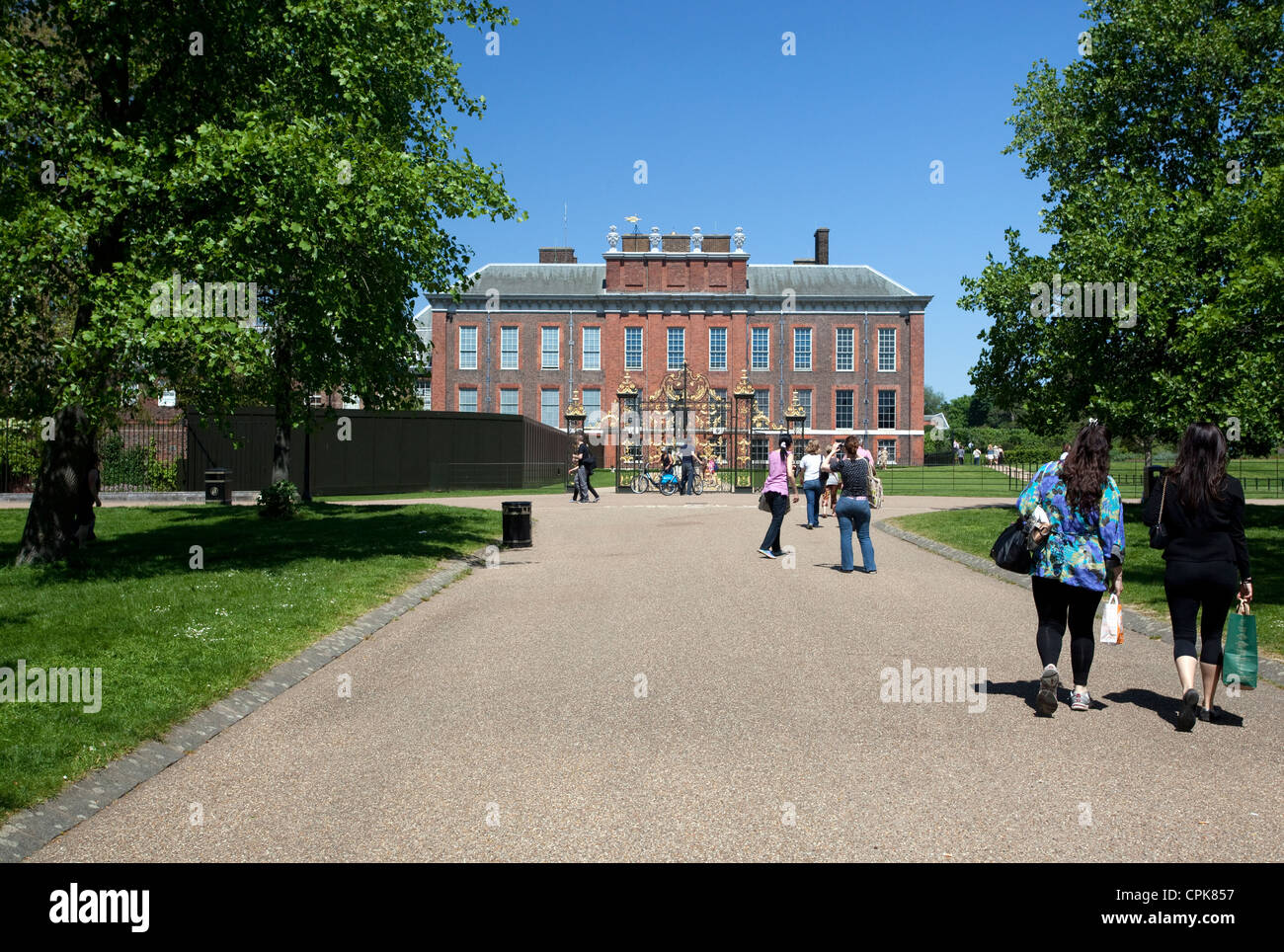 Le palais de Kensington, Londres Banque D'Images