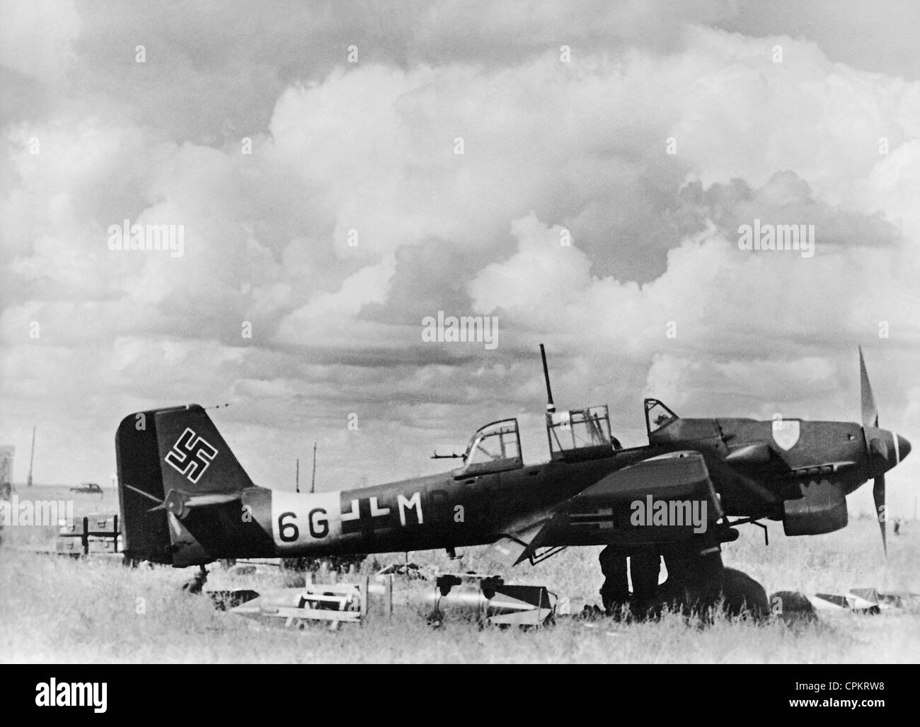 L'allemand Junkers Ju 87, 1940 Banque D'Images