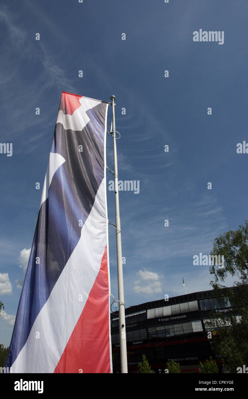 Le stade Ullevaal home à Valerenga et l'équipe nationale de football de la Norvège Banque D'Images