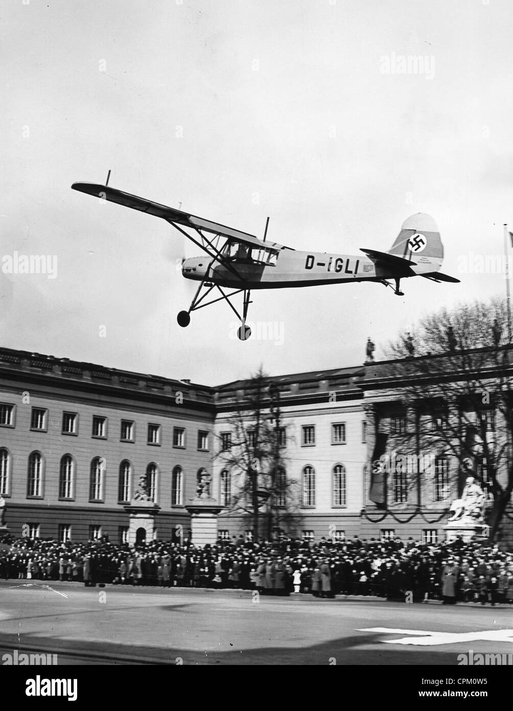 'Fieseler Storch' le jour de la Wehrmacht, 1939 Banque D'Images