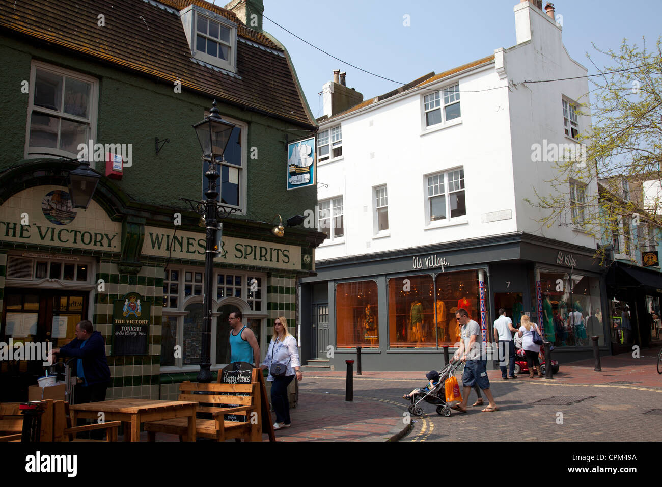 Duke Street Boutiques à Brighton - UK Banque D'Images