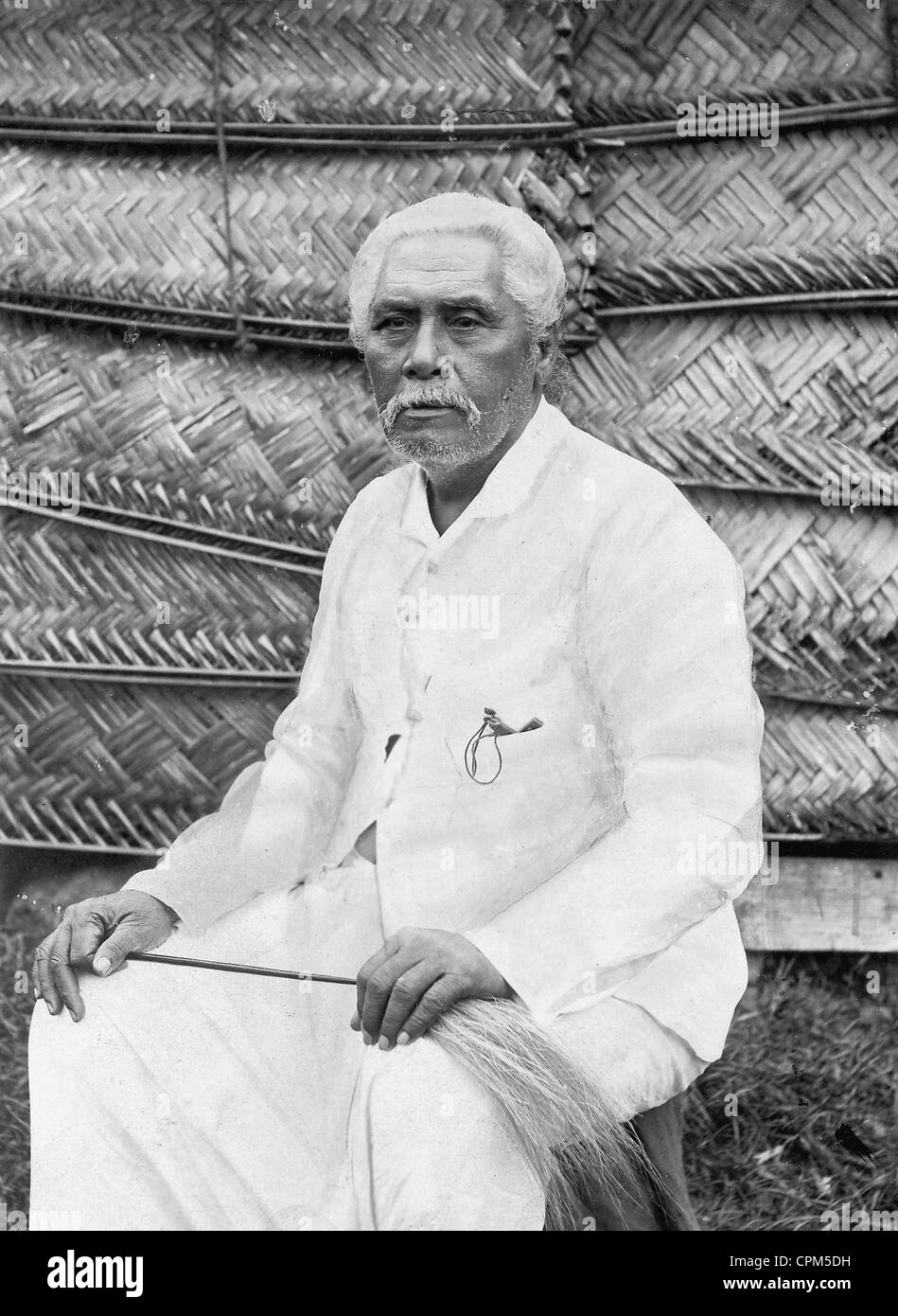 Le roi Mataafa du Samoa, 1912 Banque D'Images