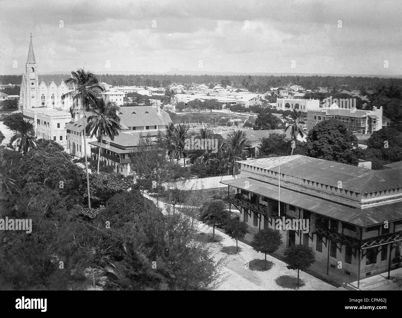 Dar-es-Salam, 1910 Banque D'Images