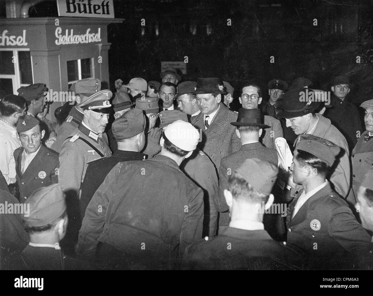 Jeux Olympiques d'hiver de Garmisch-Partenkirchen, 1936 Banque D'Images