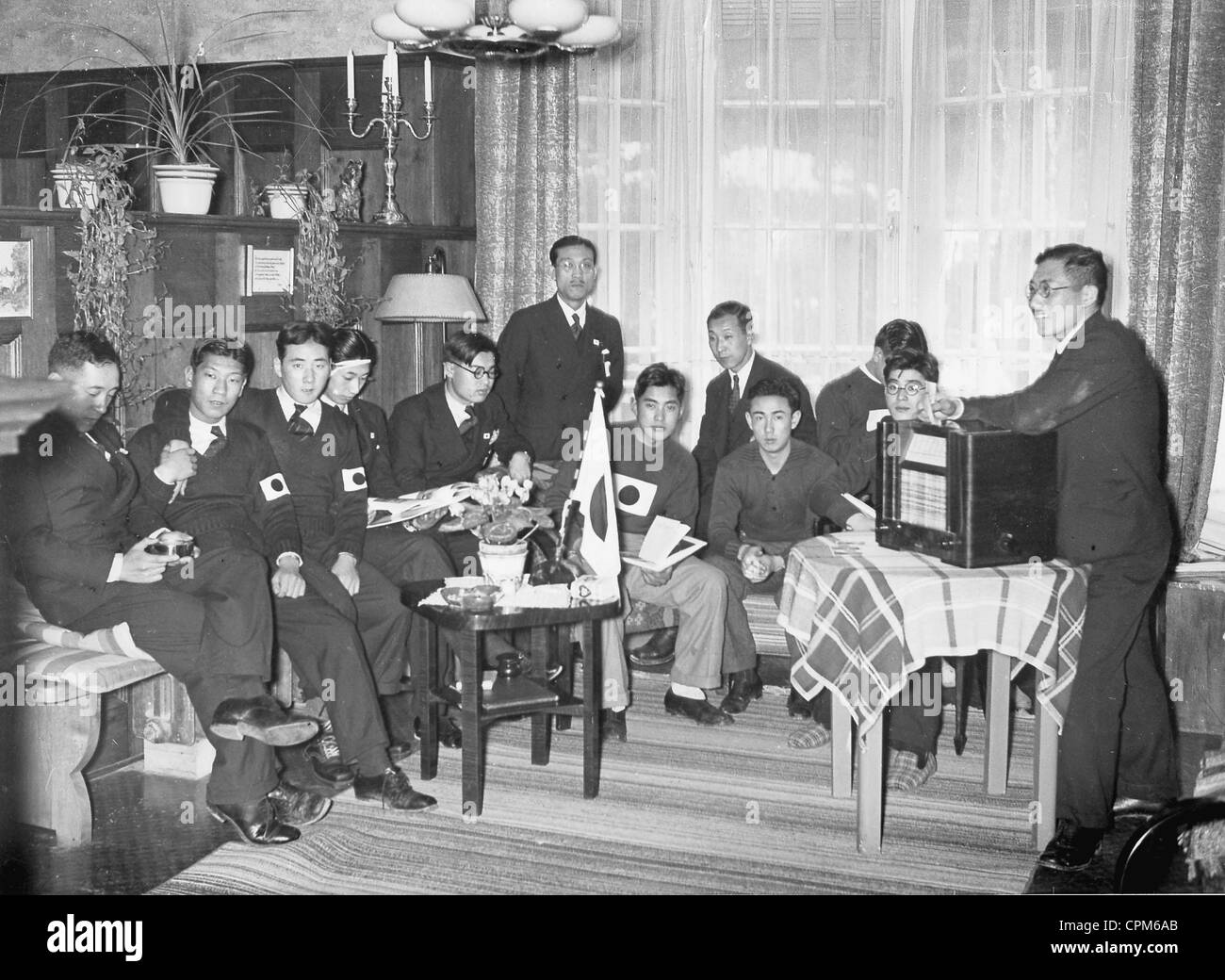 Jeux olympiques d'hiver de 2010 à Garmisch-Partenkirchen, 1936 Banque D'Images