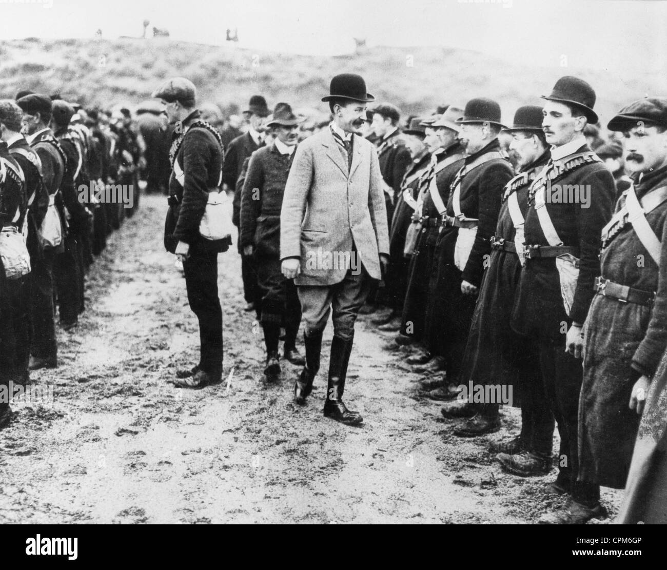 Ulstermen en Irlande du Nord, 1914 env. Banque D'Images