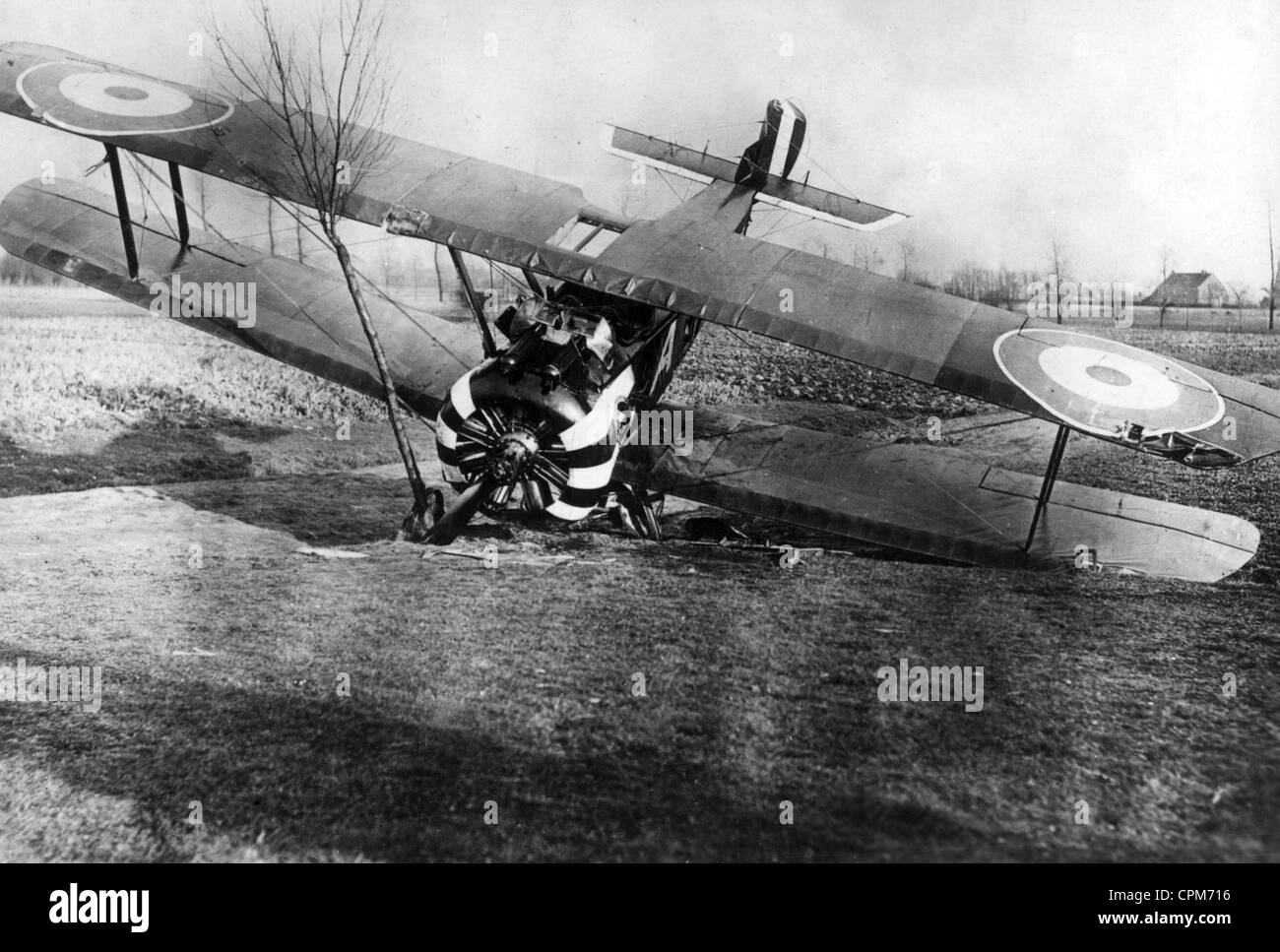 Avion de chasse britannique, Sopwith Camel, 1918 Banque D'Images