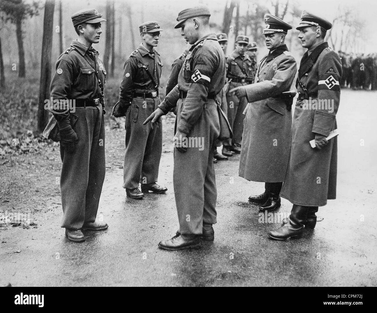 La formation prémilitaire de la jeunesse d'Hitler, 1939 Banque D'Images