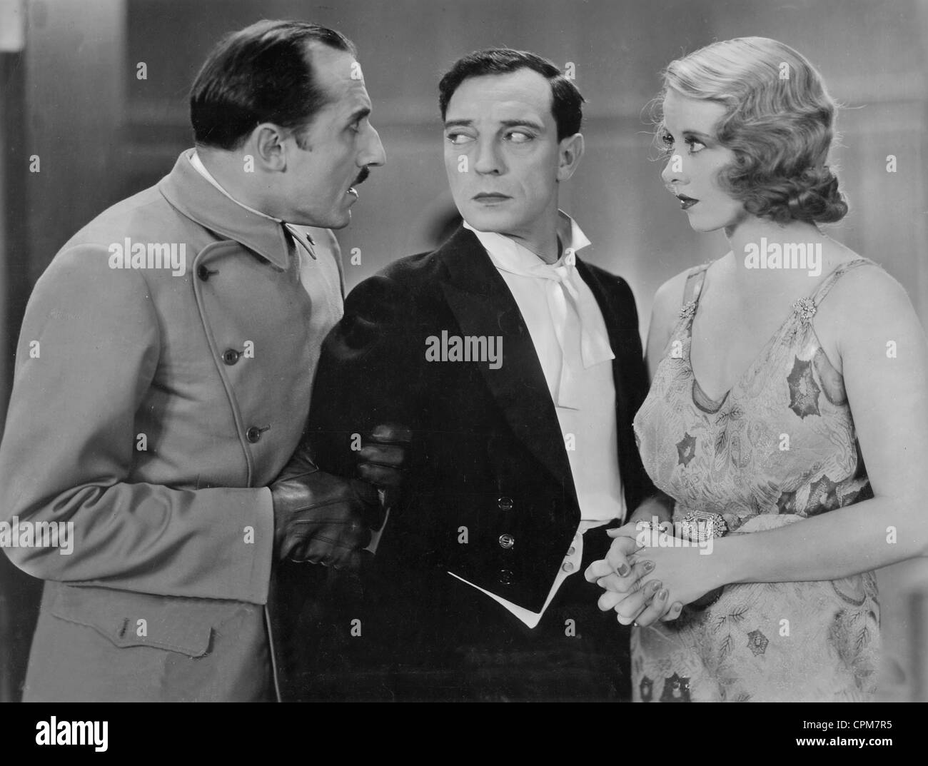Buster Keaton (centre) dans 'Wer an anderen keine Liebe goennt', 1932 Banque D'Images