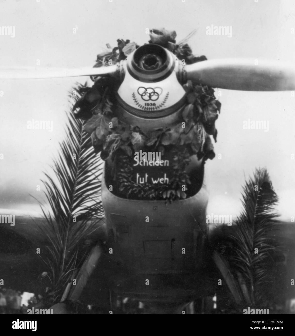 Messerschmitt Me 109 avions de combat de la légion Condor en Espagne, 1939 Banque D'Images