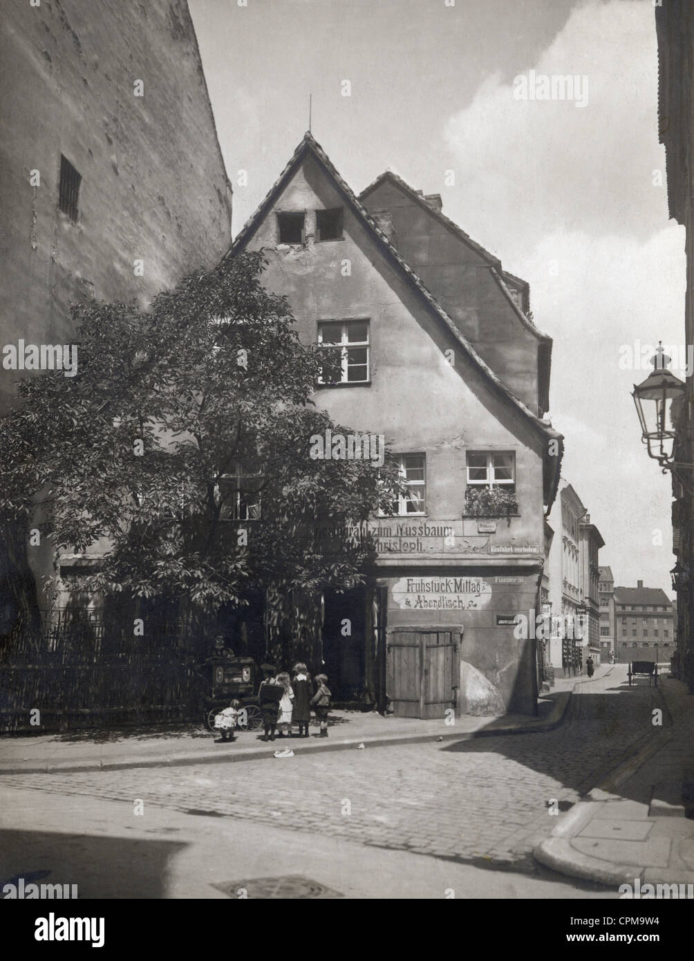 Restaurant à Alt-Berlin, 1921 Banque D'Images