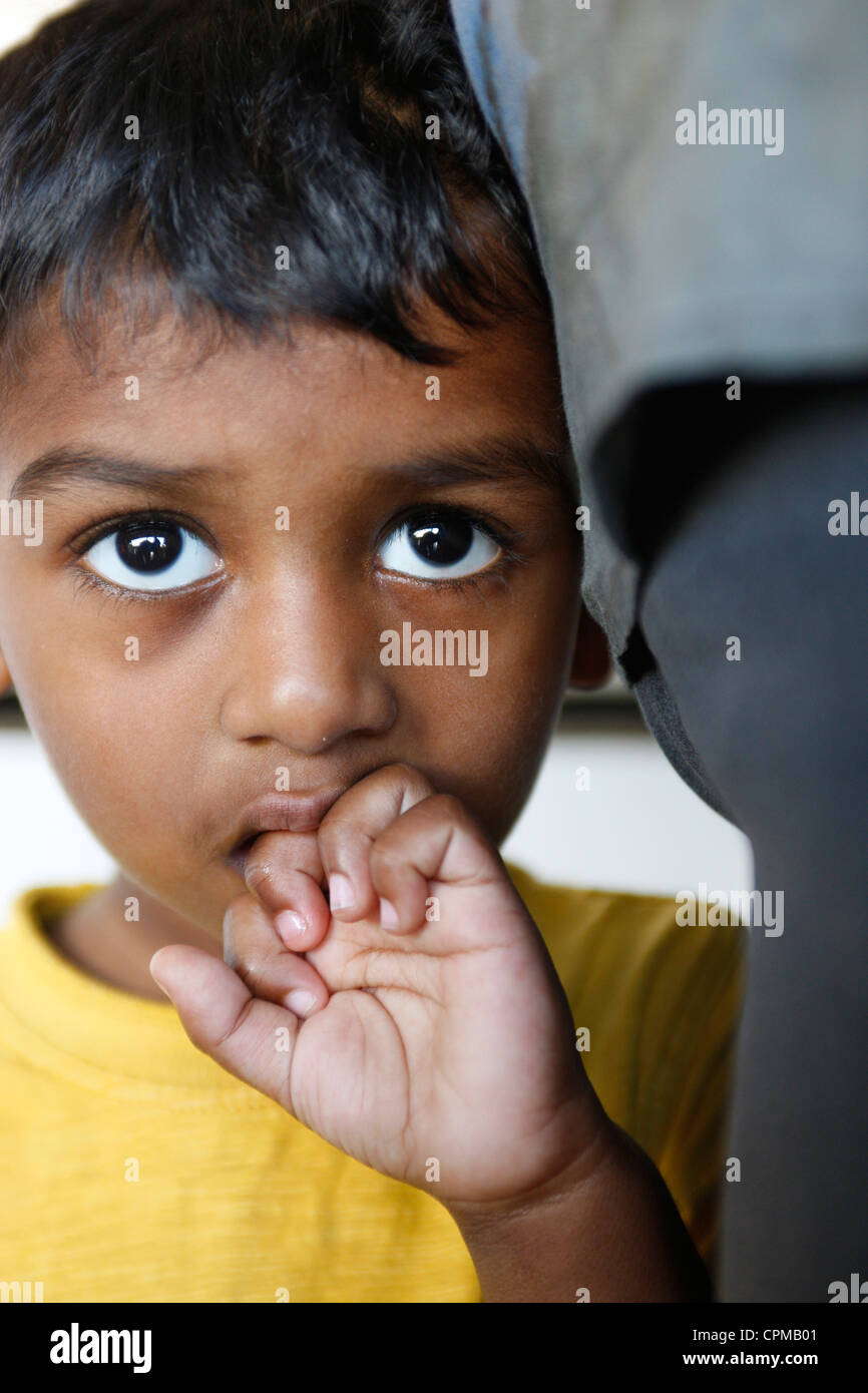 PORTRAIT D'UN ENFANT, 5/12 Banque D'Images