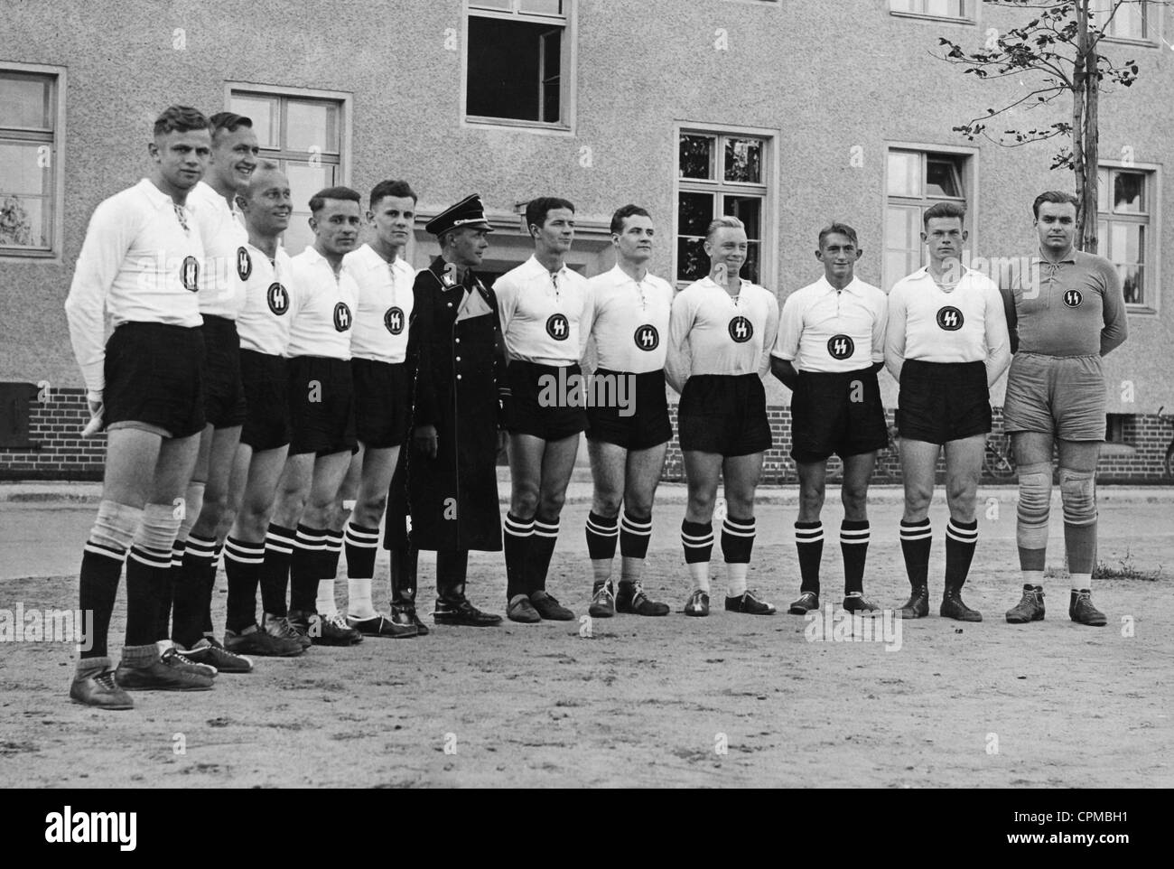L'équipe de football de la SS, 1936 Banque D'Images