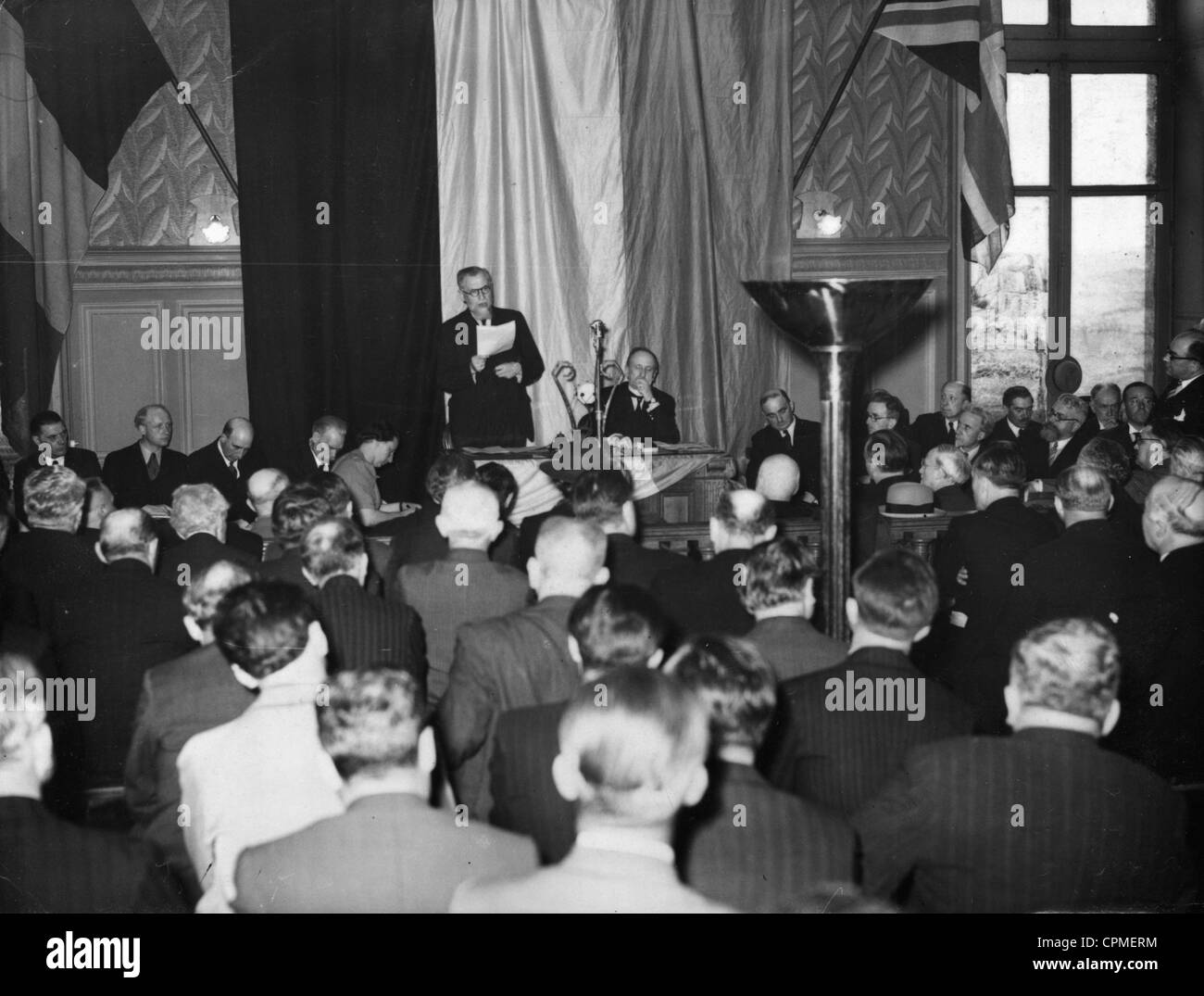 Réunion du régime belge en France, 1940 Banque D'Images