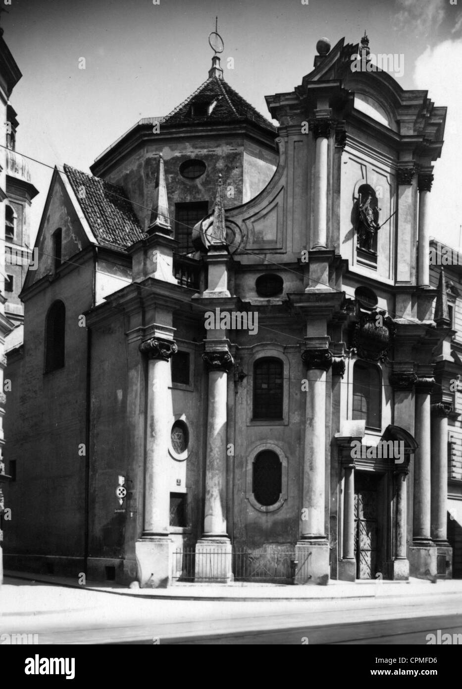 L'église de la Trinité à Munich, 1887 Banque D'Images