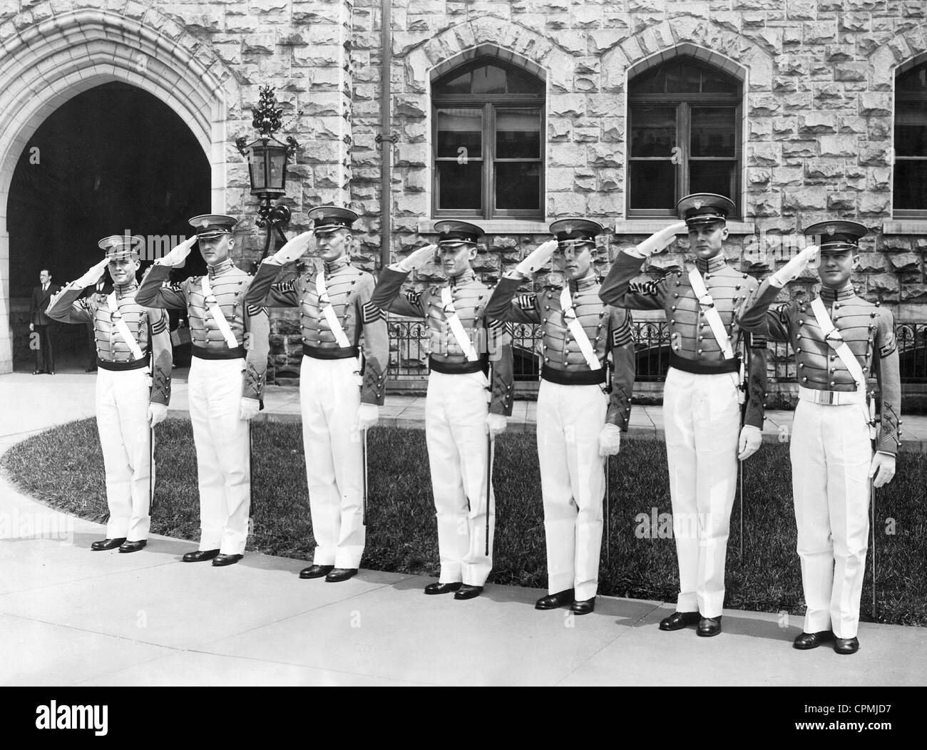 Les Cadets de l'Académie militaire de West Point, 1929 Banque D'Images