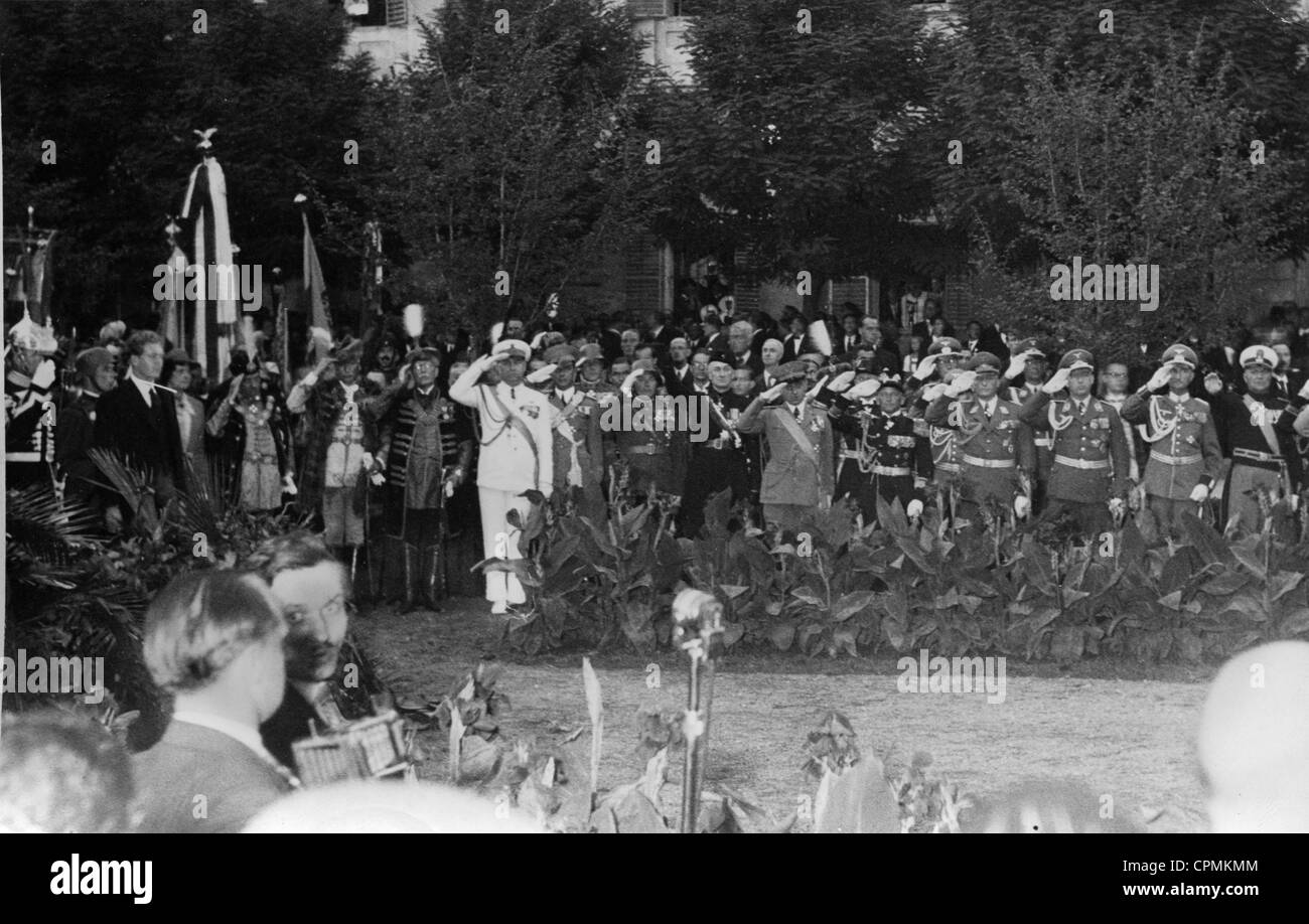 900 ans d'anniversaire de Saint Etienne de Hongrie, 1938 Banque D'Images