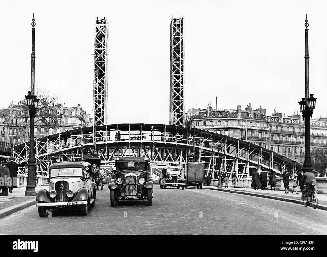 Entrée de l'Exposition Universelle de Paris, 1937 Banque D'Images