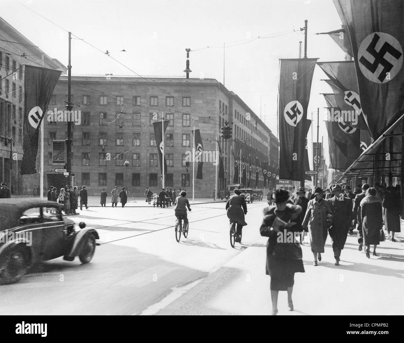 Reich, 1938 Ministère de l'air Banque D'Images