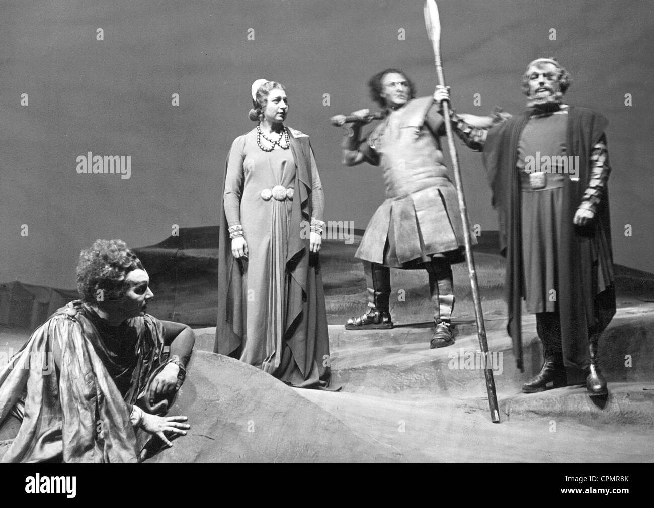 Le Nibelung scène par Richard Wagner Banque D'Images