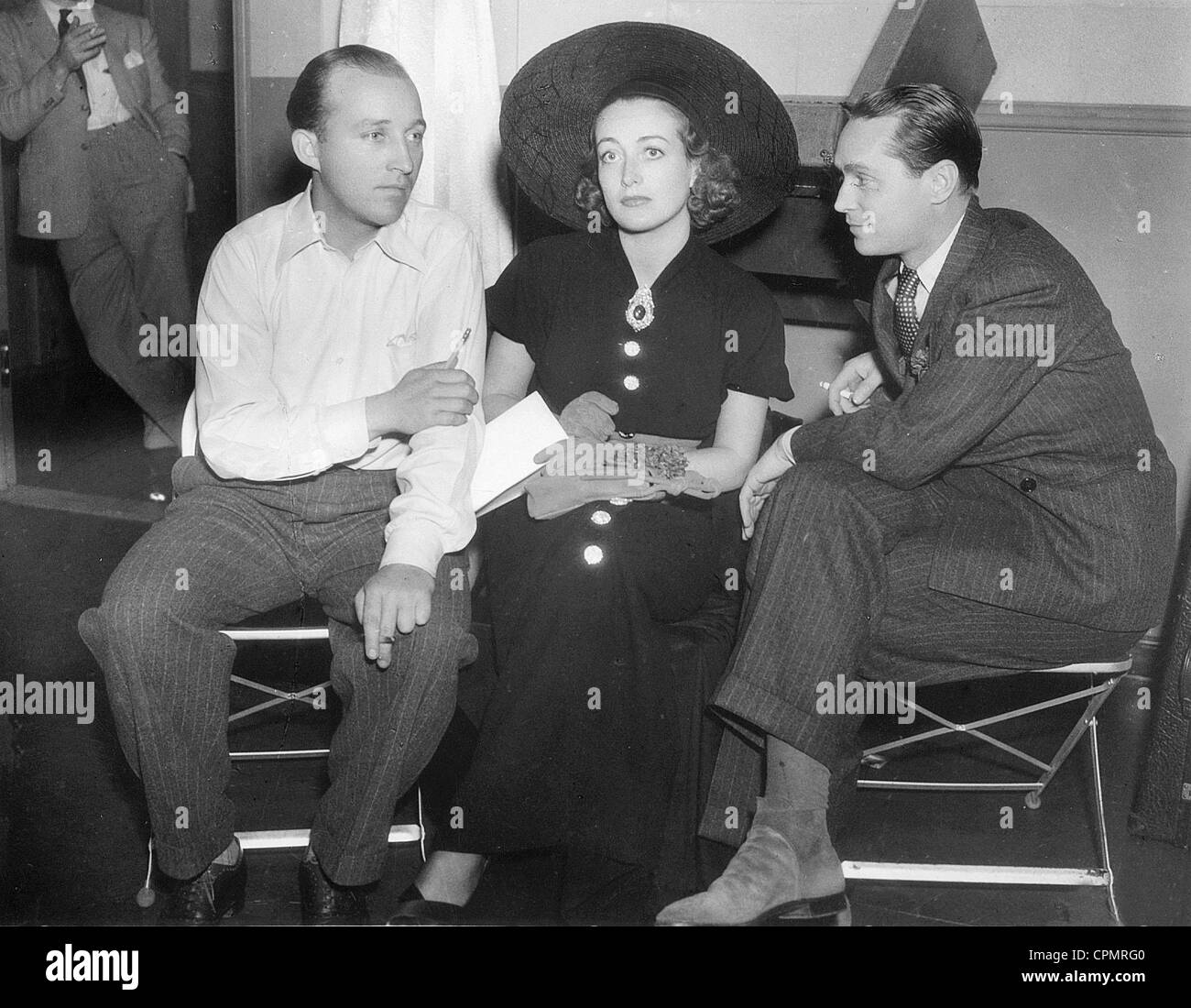 Bing Crosby, Joan Crawford et Franchot Tone, 1936 Banque D'Images