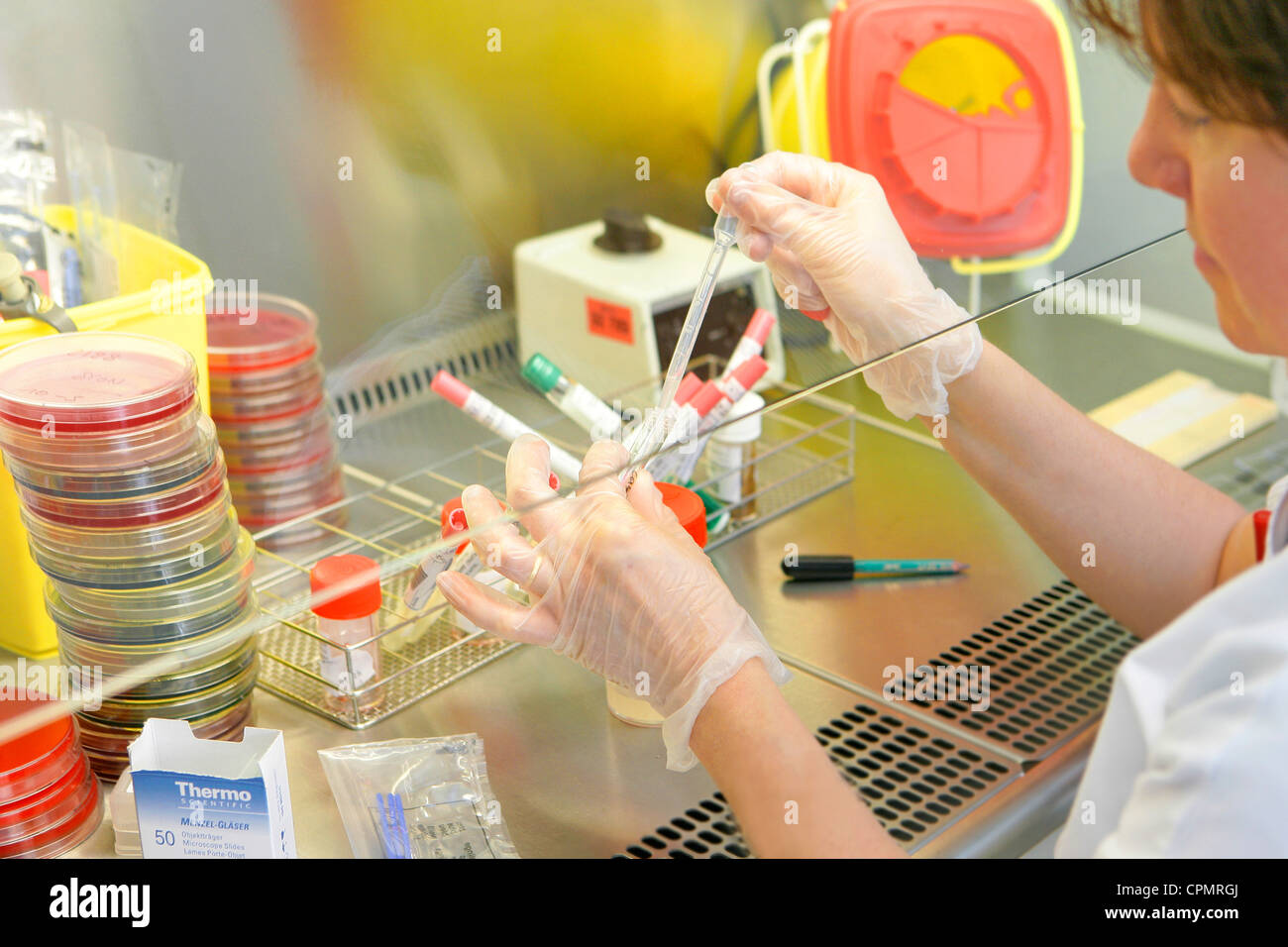 Laboratoire d'analyse Banque D'Images