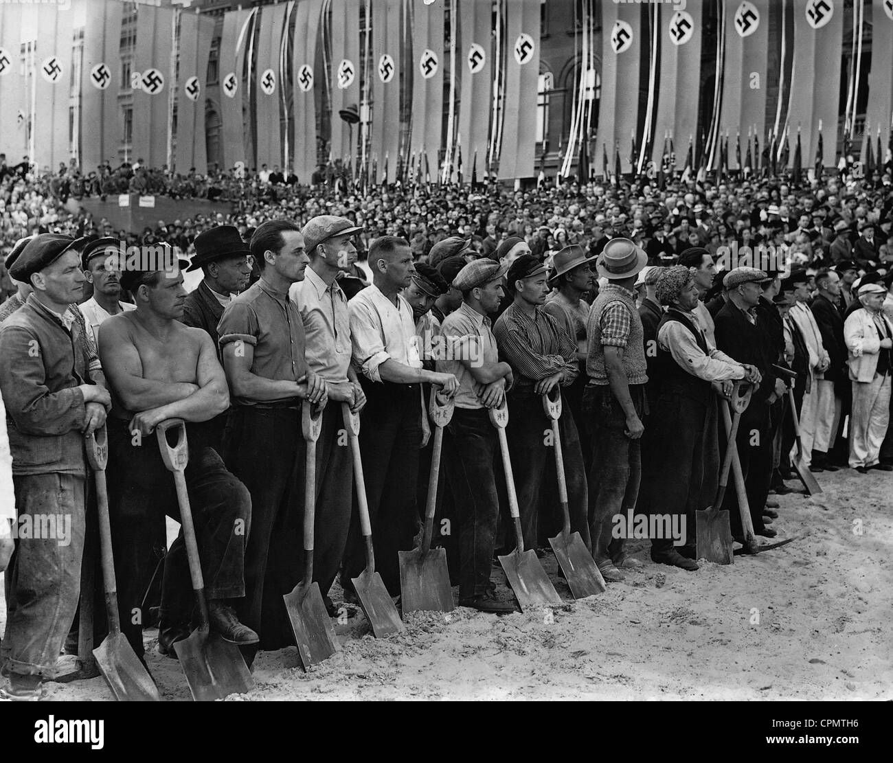 Fête de la re-conception d'architecture de Berlin, 1938 Banque D'Images