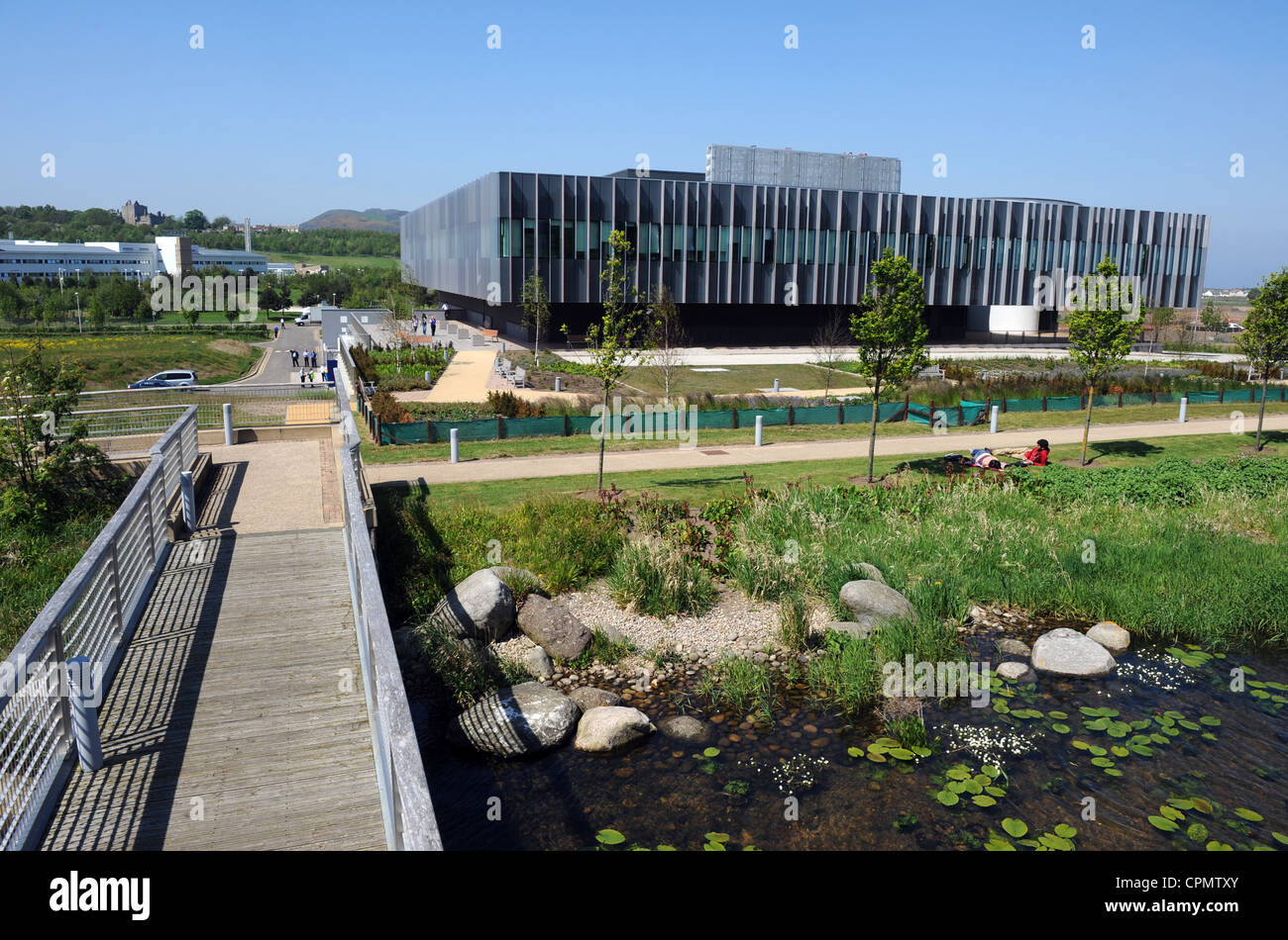 Sciences de la vie le développement de l'infrastructure à la Edinburgh BioQuarter Banque D'Images