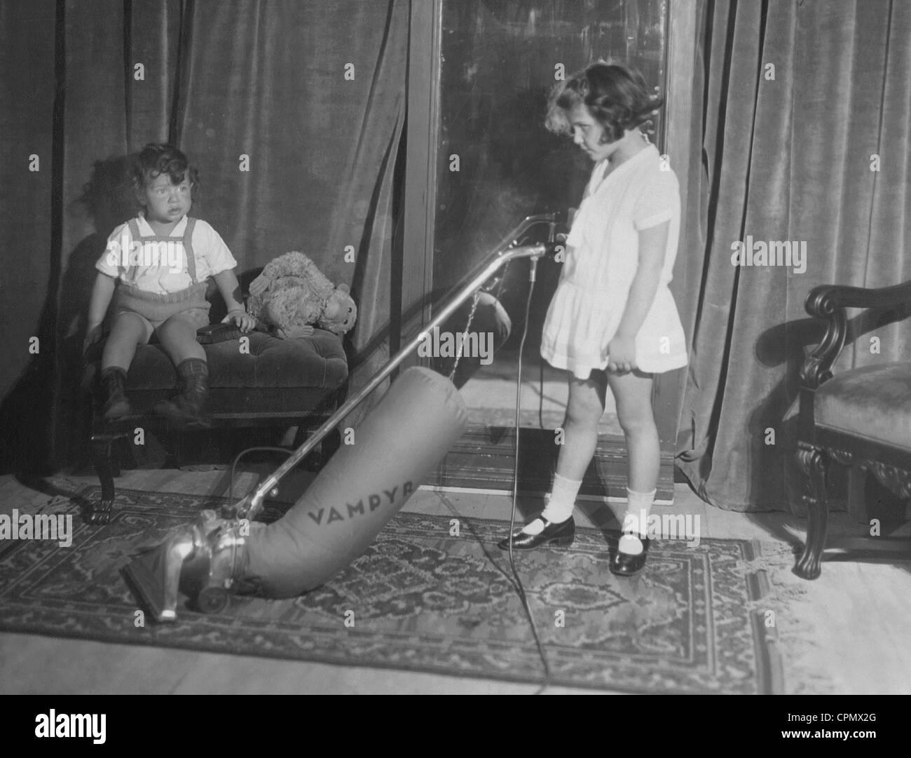 Girl aspirateurs, 1929 Banque D'Images