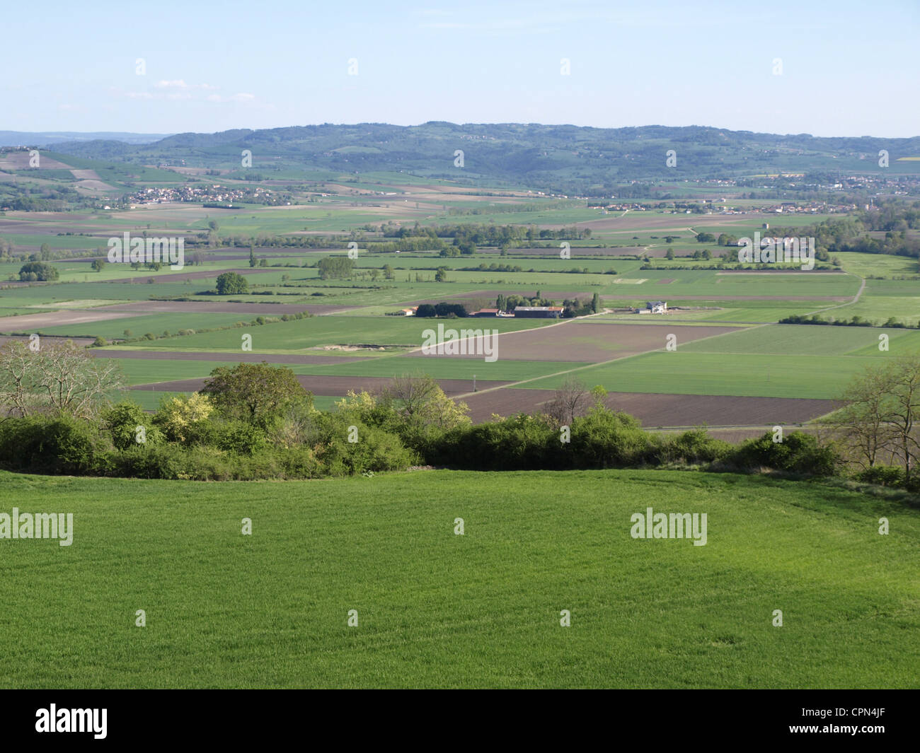 AUVERGNE, FRANCE Banque D'Images