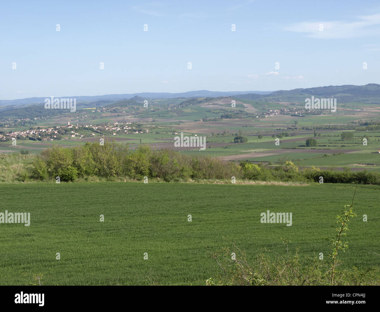 AUVERGNE, FRANCE Banque D'Images