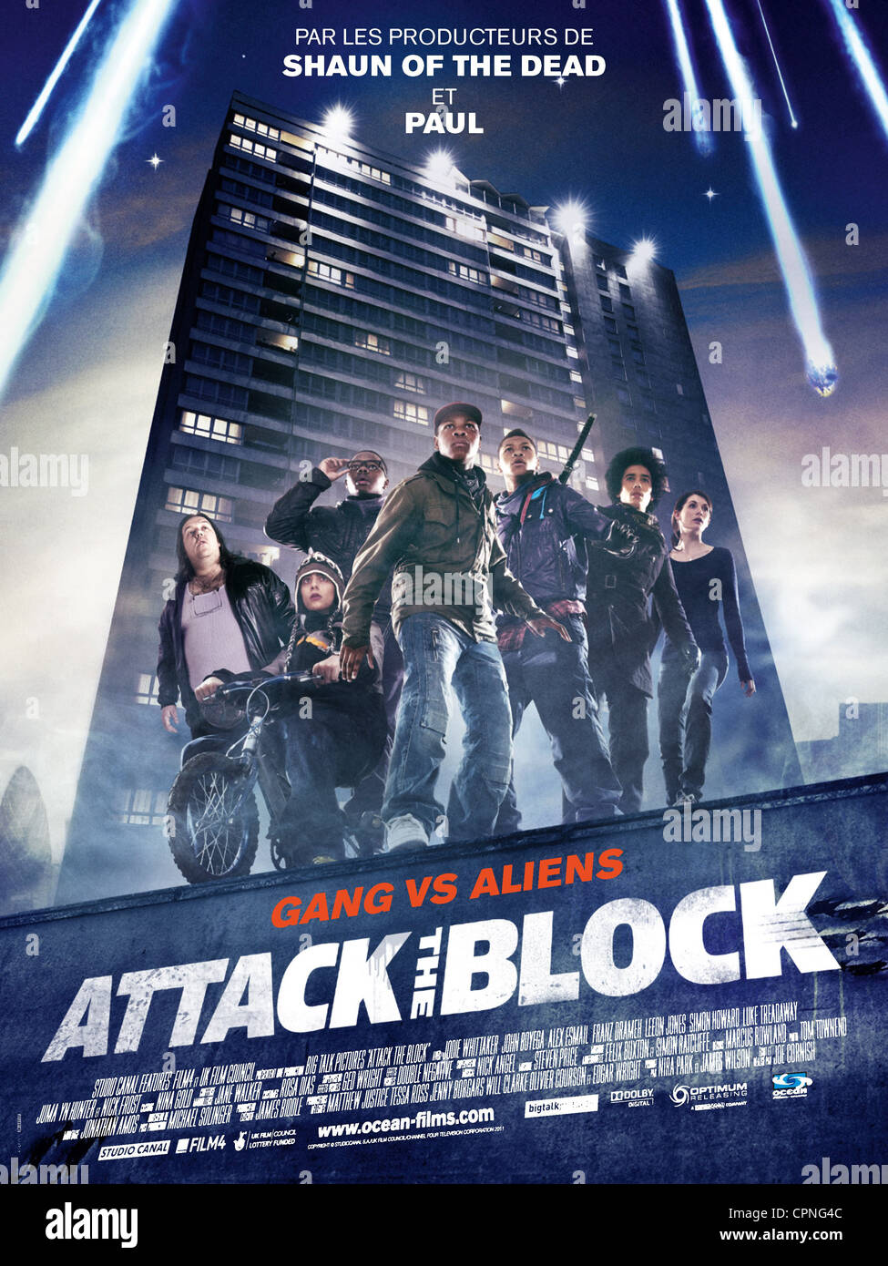 Le bloc d'attaque Banque D'Images