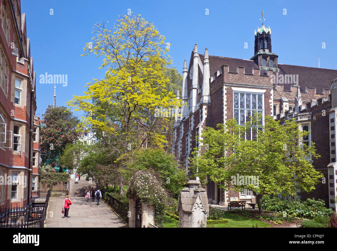 Ville de London, Middle Temple Mai 2012 Banque D'Images