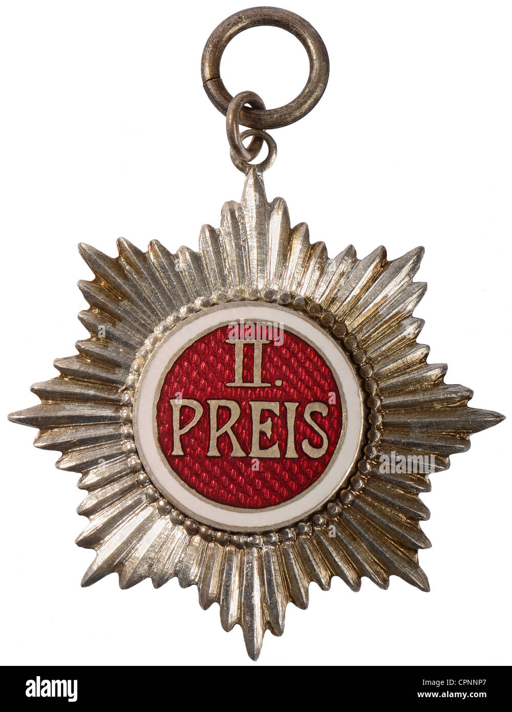 Décorations, médaille d'argent 'II Preis' (2e prix), Allemagne, 1927, droits supplémentaires-Clearences-non disponible Banque D'Images