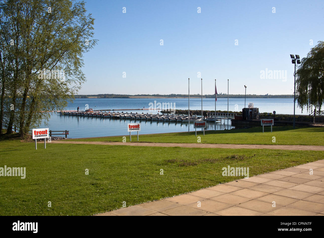 Réservoir d'eau du port de Grafham,Cambridgeshire, East Anglia, Angleterre, Royaume-Uni. Banque D'Images