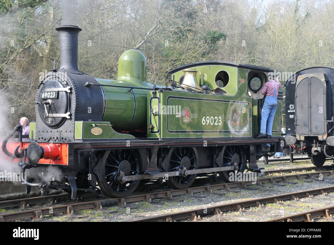 69023 boucle de Highley Station à Banque D'Images