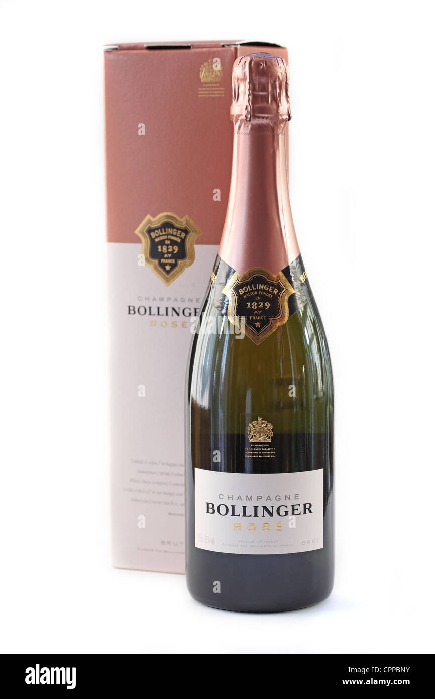 Champagne Bollinger Banque D'Images