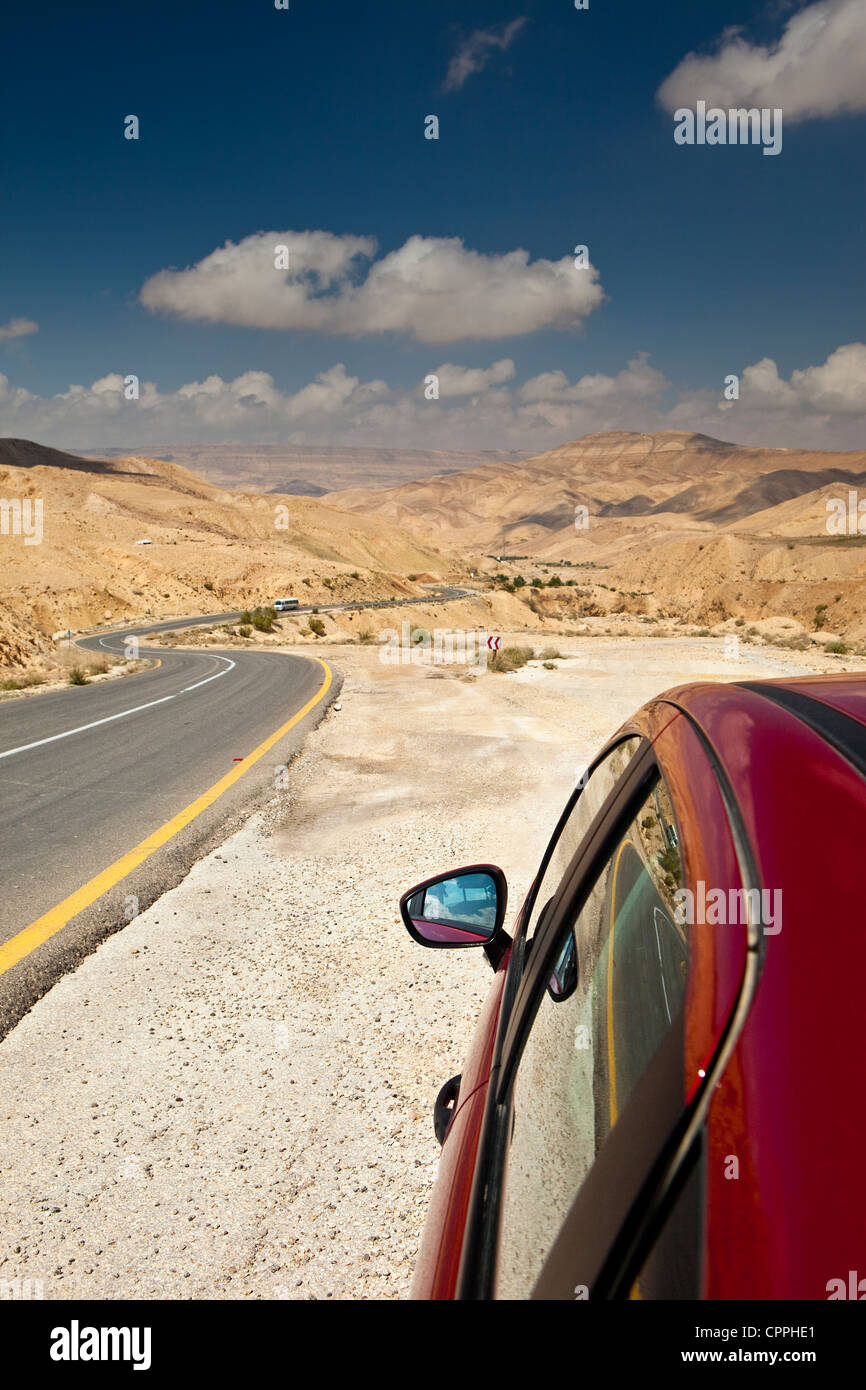 La route du Roi, près d'Amman, Jordanie, Asie occidentale Banque D'Images