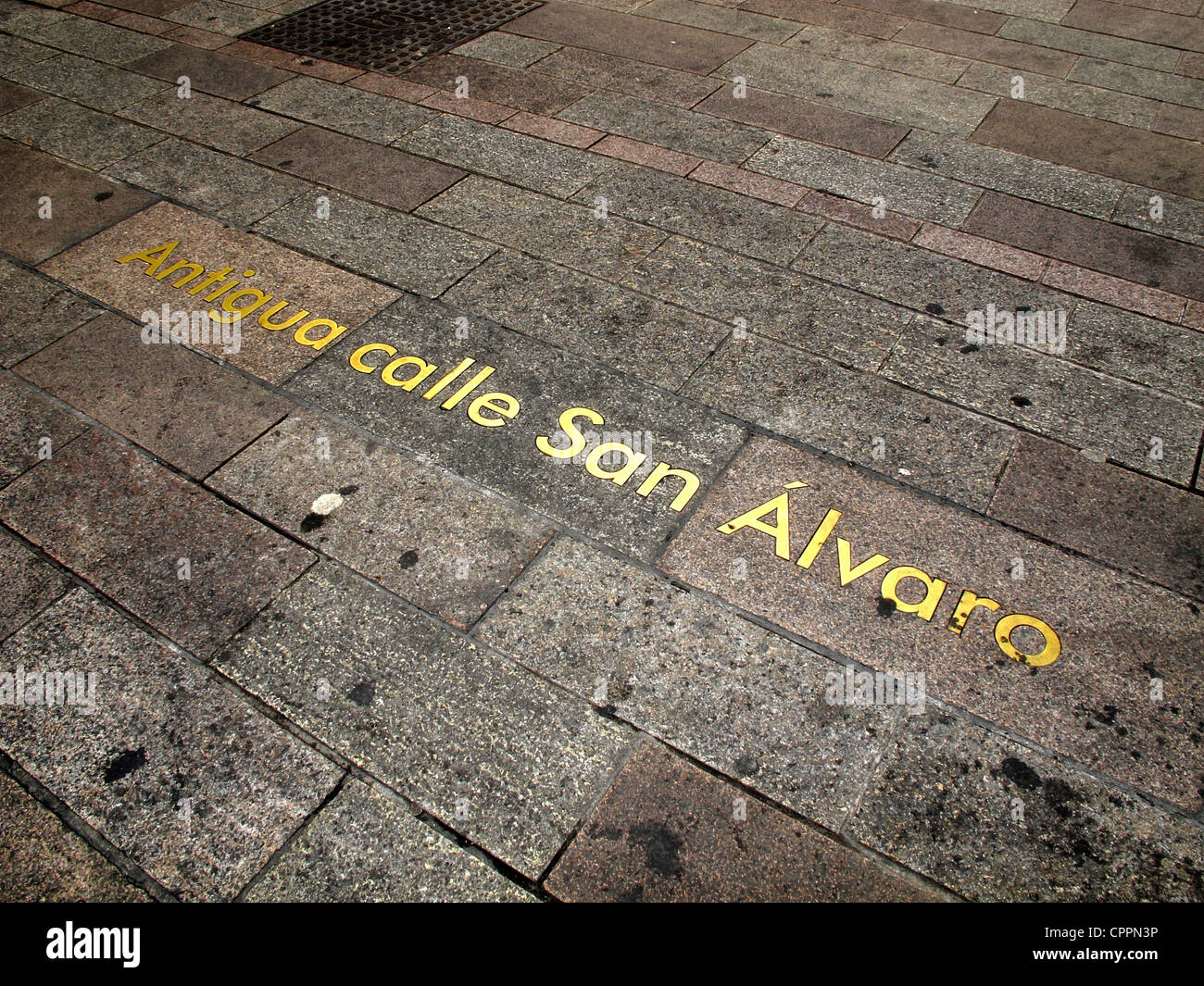 Espagne Andalousie Cordoue antigua calle San Alvaro Banque D'Images