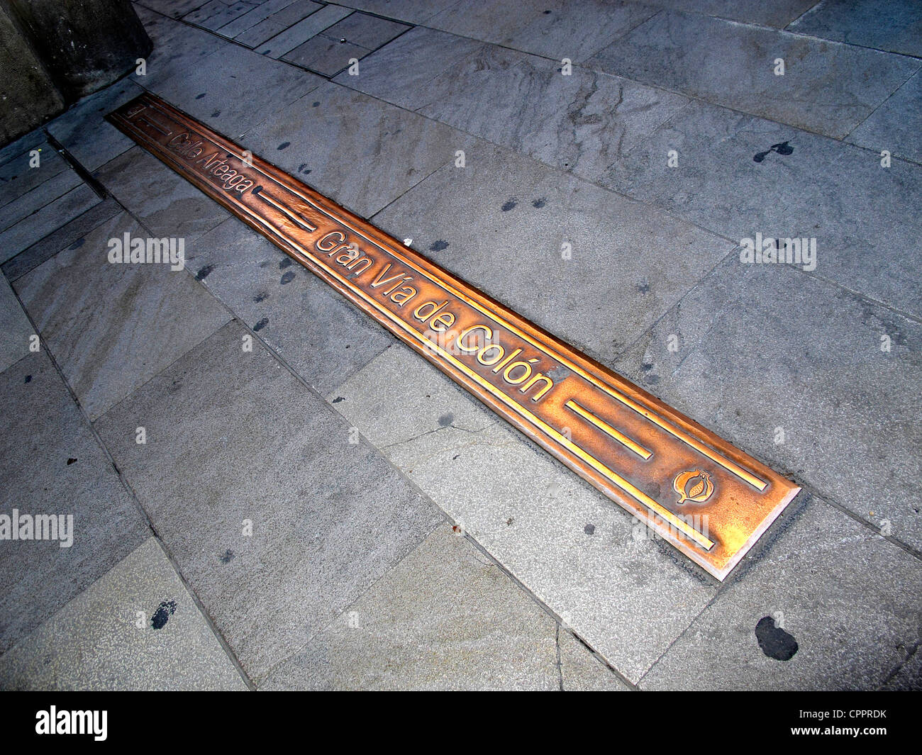 Espagne Andalousie Grenade Gran Via de Colon Banque D'Images