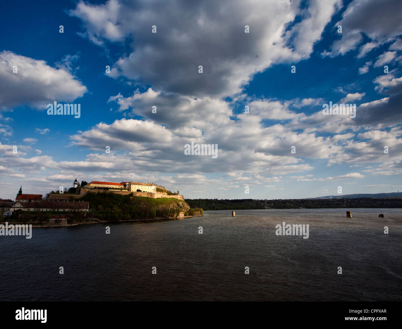 La forteresse de Petrovaradin à Novi Sad, Serbie Banque D'Images