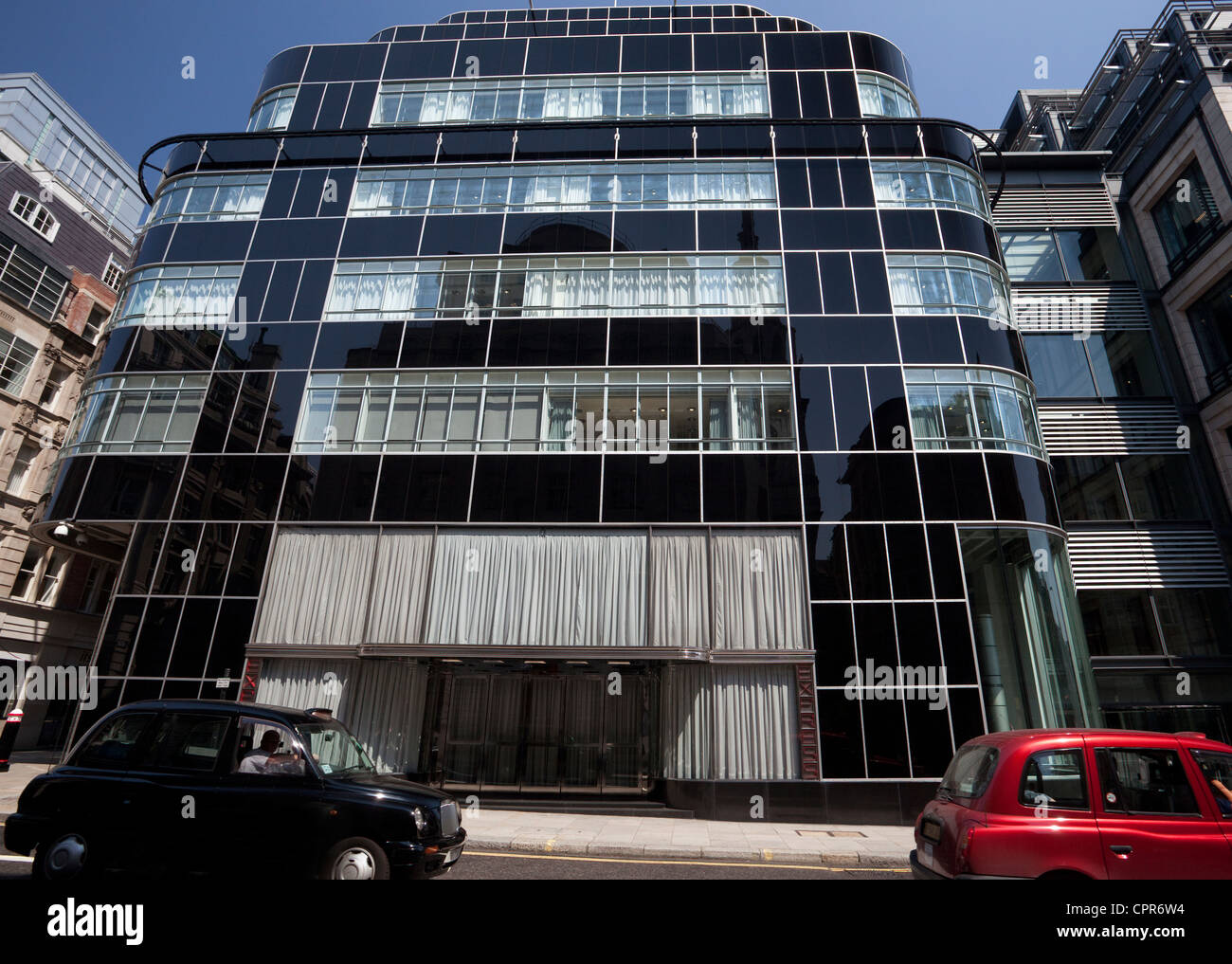 Ancien bâtiment Daily Express dans Fleet Street est maintenant à la maison de Goldman Sachs, Londres Banque D'Images