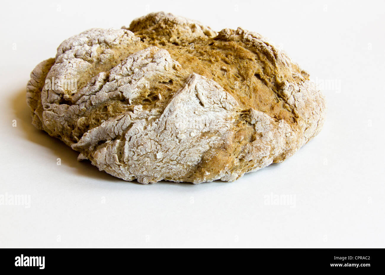 Irish Soda le pain fait avec du bicarbonate de soude comme agent levant Banque D'Images