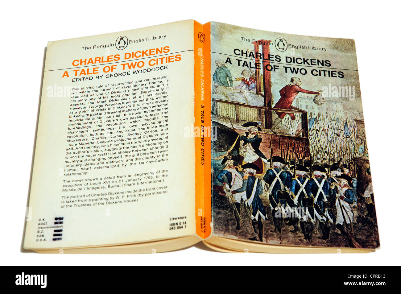 Un conte de deux villes de Charles Dickens Banque D'Images