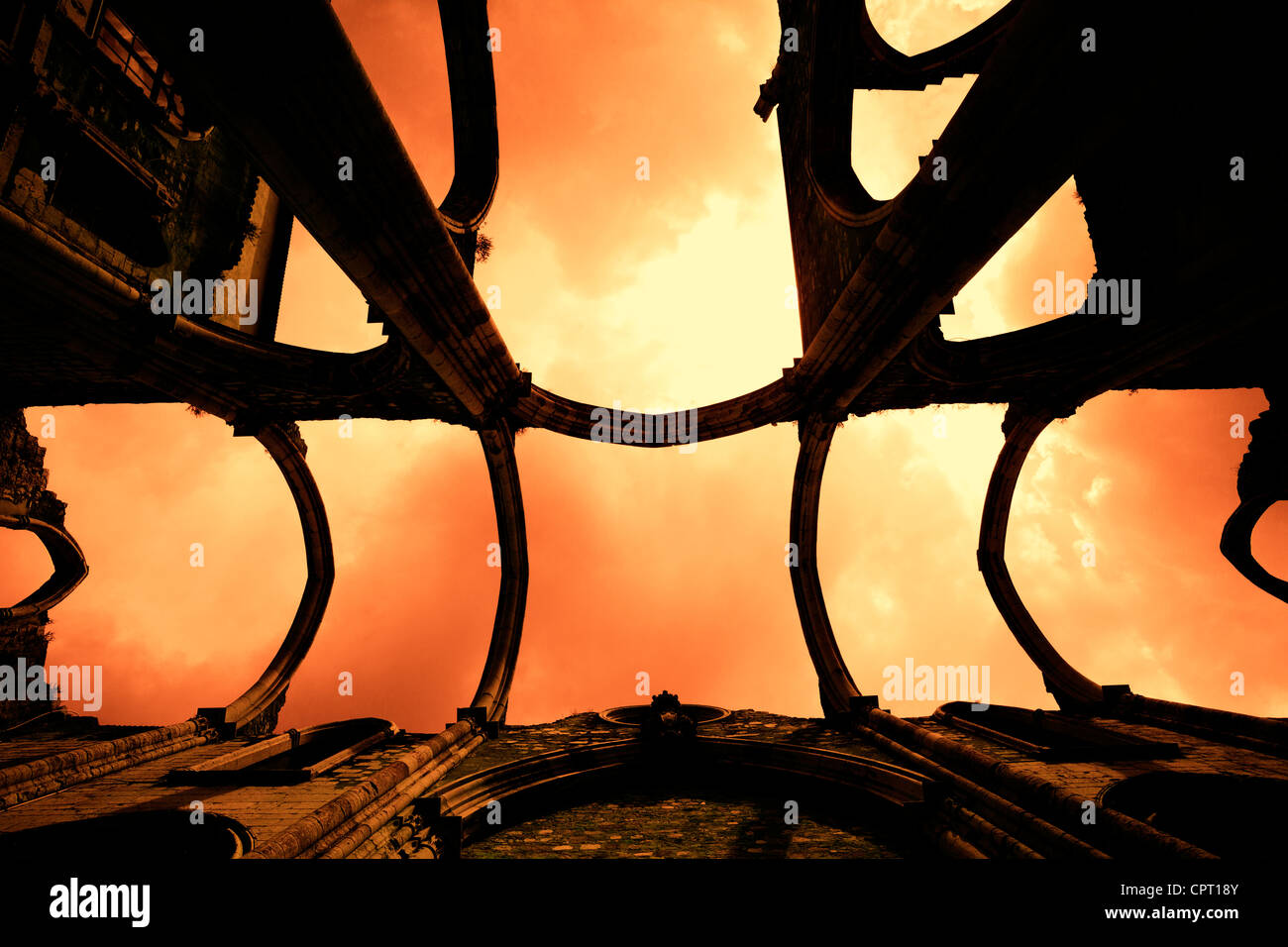 Espagne, Portugal Banque D'Images