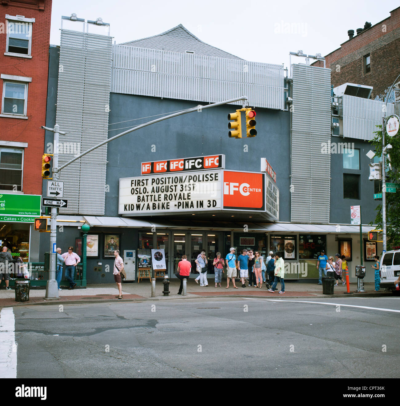 Le Théâtre de la SFI à Greenwich Village à New York Banque D'Images