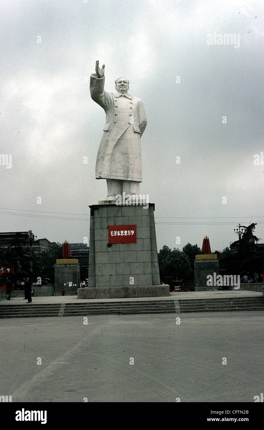 Mao Zedong, 26.12.1893 - 9.9.1976, politicien chinois, monument à Beijing, Chine, Banque D'Images
