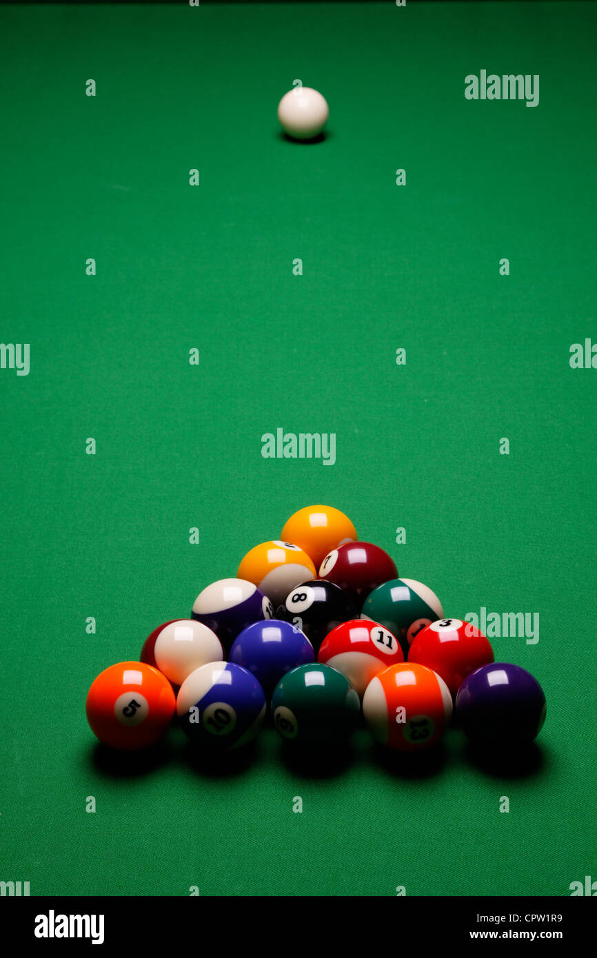 Billard ! RM concept jeu Banque D'Images