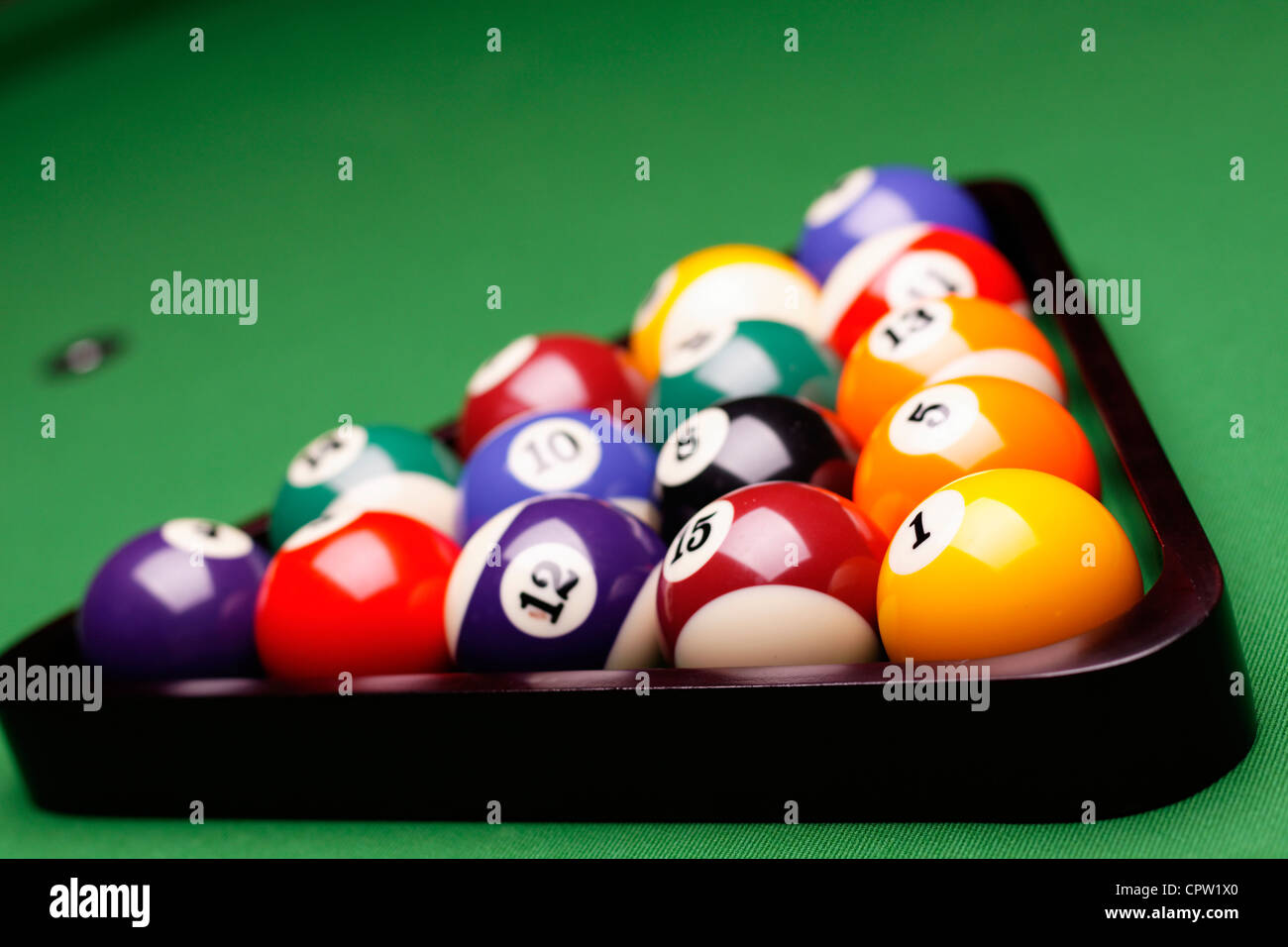 Billard ! RM concept jeu Banque D'Images