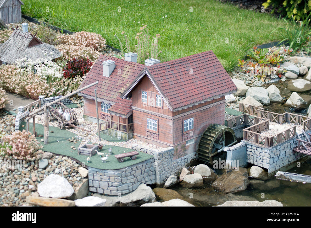 Miniature Watermill Photos Miniature Watermill Images Alamy